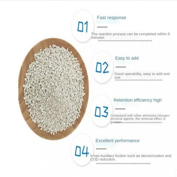Degradación industrial del retiro del nitrógeno del amoníaco de las sustancias químicas del tratamiento de aguas 0