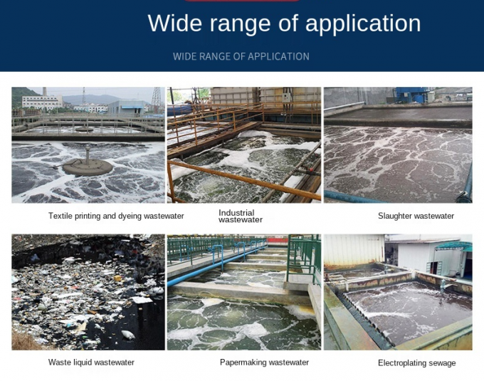 Tratamiento de aguas residuales nacionales industrial de las aguas residuales del removedor de la degradación del nitrógeno del amoníaco