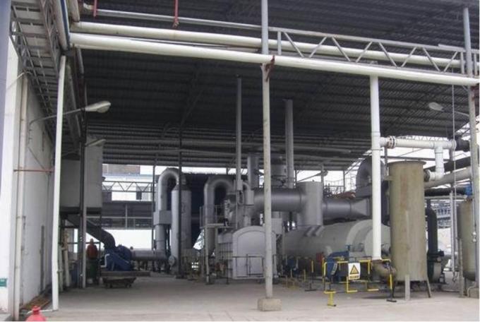 Incinerador inútil para la basura sólida industrial del centro peligroso del tratamiento de residuos y tratamiento líquido inútil 3000kg/h