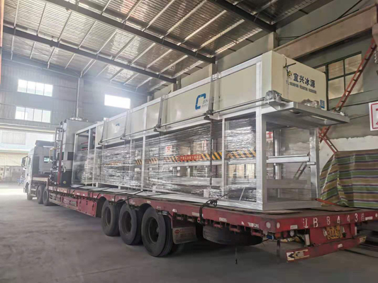 máquina de hielo de bloque 20T que hace para el tipo comercial de enfriamiento directo de la máquina del bloque de hielo de los refrigeradores