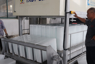 máquina de hielo de bloque 5T que hace para el tipo comercial de enfriamiento directo de la máquina del bloque de hielo de los refrigeradores