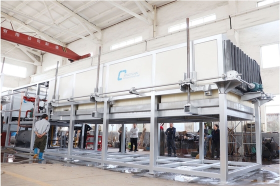 máquina de hielo de bloque 2T que hace para el tipo comercial de enfriamiento directo de la máquina del bloque de hielo de los refrigeradores