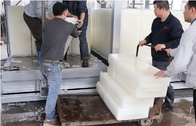 Los refrigeradores industriales hielo la máquina 2T comercial de enfriamiento directo del bloque