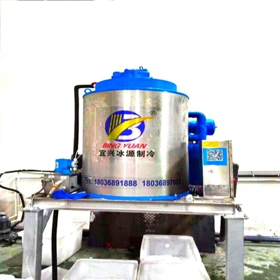 la máquina de hacer hielo 5tons para la industria de la industria pesquera pesca el enfriamiento y la preservación