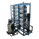 Sistema automático 4000L/H de la purificación del agua del RO del control del PLC para el abastecimiento de agua del hotel