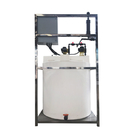 Sistema de dosificación químico automático del PAM PAC para el control del PLC del tratamiento de aguas residuales