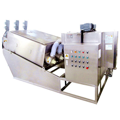 Mantenimiento fácil de la máquina de la prensa de filtro de Grey Sluge Dewatering Equipment Screw hecho en China