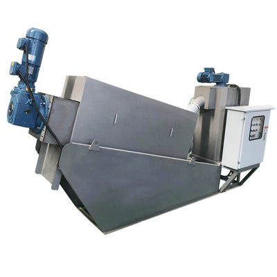 Máquina de desecación del barro de las algas del tratamiento de aguas de la industria del deshidratador del Volute