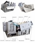 Sistemas de desecación de desecación del barro del Volute de la máquina del barro de la prensa de filtro