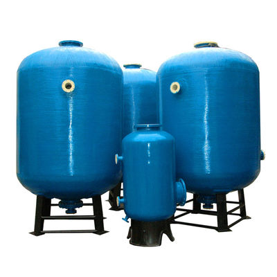 Color del azul del tanque de almacenamiento del agua del tanque del recipiente del reactor del RO del tratamiento de aguas FRP