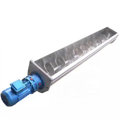 De poco ruido industrial de la máquina del transportador de tornillo de Shaftless del acero inoxidable
