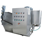 Prensa de tornillo automática de desecación de las aguas residuales de la máquina del barro del tratamiento de aguas residuales