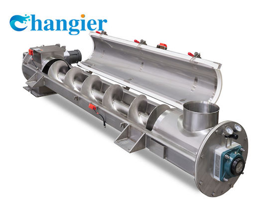 Comida, alimentador de transportador de tornillo de acero inoxidable del dormitorio del polvo