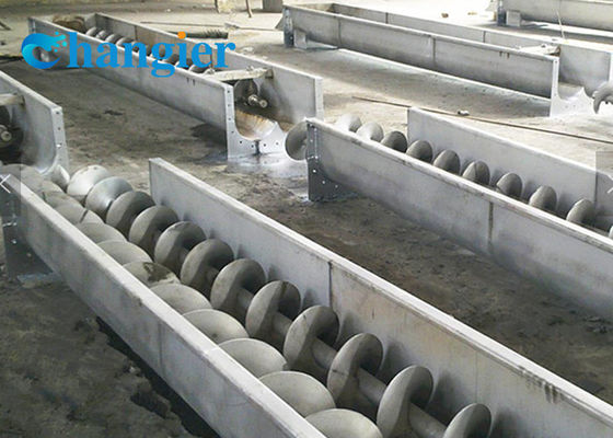 Comida, alimentador de transportador de tornillo de acero inoxidable del dormitorio del polvo