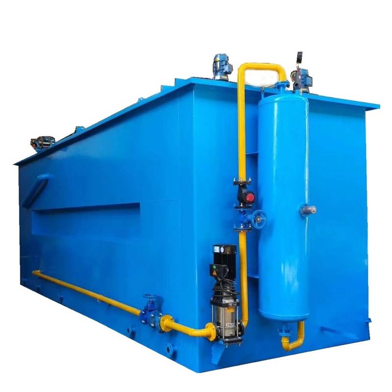 Alto sistema disuelto DAF hidráulico de la flotación de aire de la carga para el tratamiento de aguas residuales