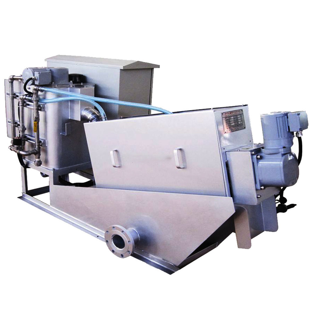 Operación fácil de desecación de la máquina del barro multi del tratamiento de aguas de la industria del barro