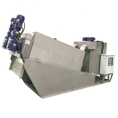 Protección del medio ambiente de desecación multi de las aguas residuales de la purificación de la máquina de la prensa de tornillo del disco